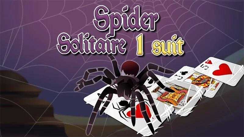 Spider Solitaire 1 suit